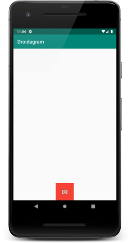 First run of the video recording app
